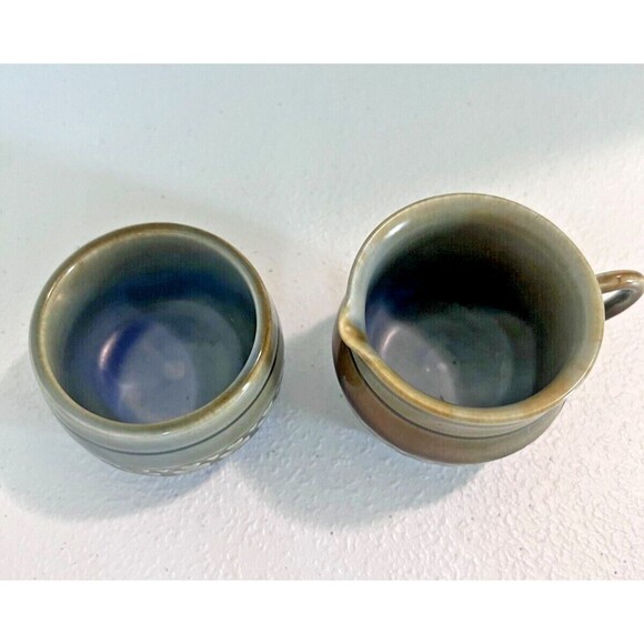 Vintage Irish Porcelain Made In Ireland small Creamer And Open Sugar - Picture 4 of 8